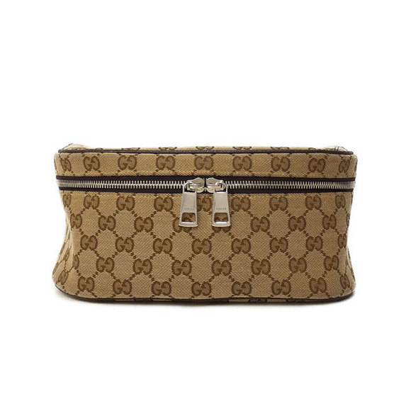 Gucci Bag Pouch Body GG Waist Canvas - Picture 1 of 8